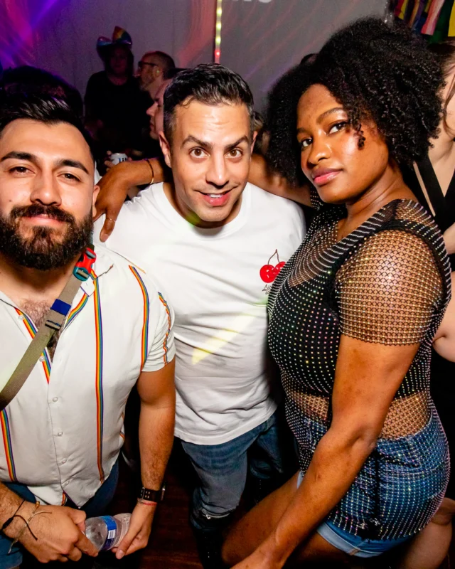 Heyday 80s party - June 2023 Pride Edition - first Saturday of every month @ Basement EAV - Kimber is the DJ - Pic: Oh Snap Kid