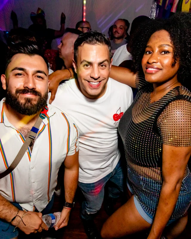 Heyday 80s party - June 2023 Pride Edition - first Saturday of every month @ Basement EAV - Kimber is the DJ - Pic: Oh Snap Kid