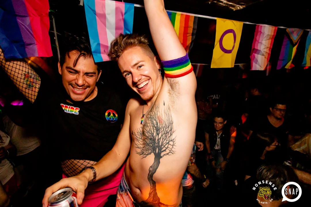 Heyday 80s party - June 2023 Pride Edition - first Saturday of every month @ Basement EAV - Kimber is the DJ - Pic: Oh Snap Kid