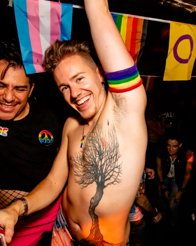 Heyday 80s party - June 2023 Pride Edition - first Saturday of every month @ Basement EAV - Kimber is the DJ - Pic: Oh Snap Kid