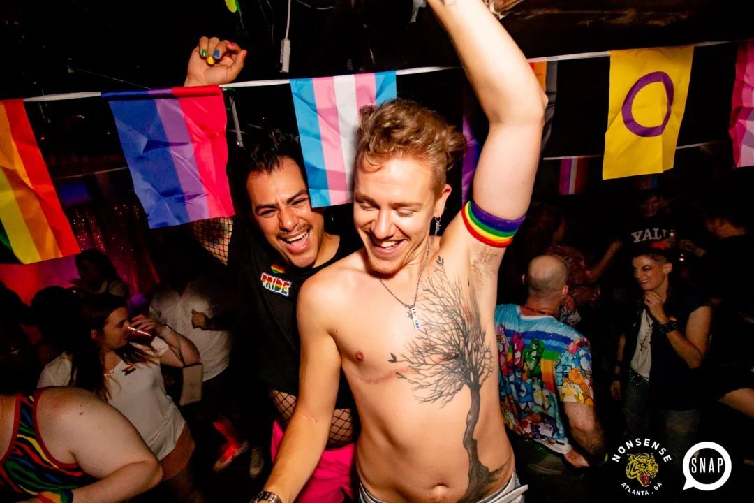 Heyday 80s party - June 2023 Pride Edition - first Saturday of every month @ Basement EAV - Kimber is the DJ - Pic: Oh Snap Kid