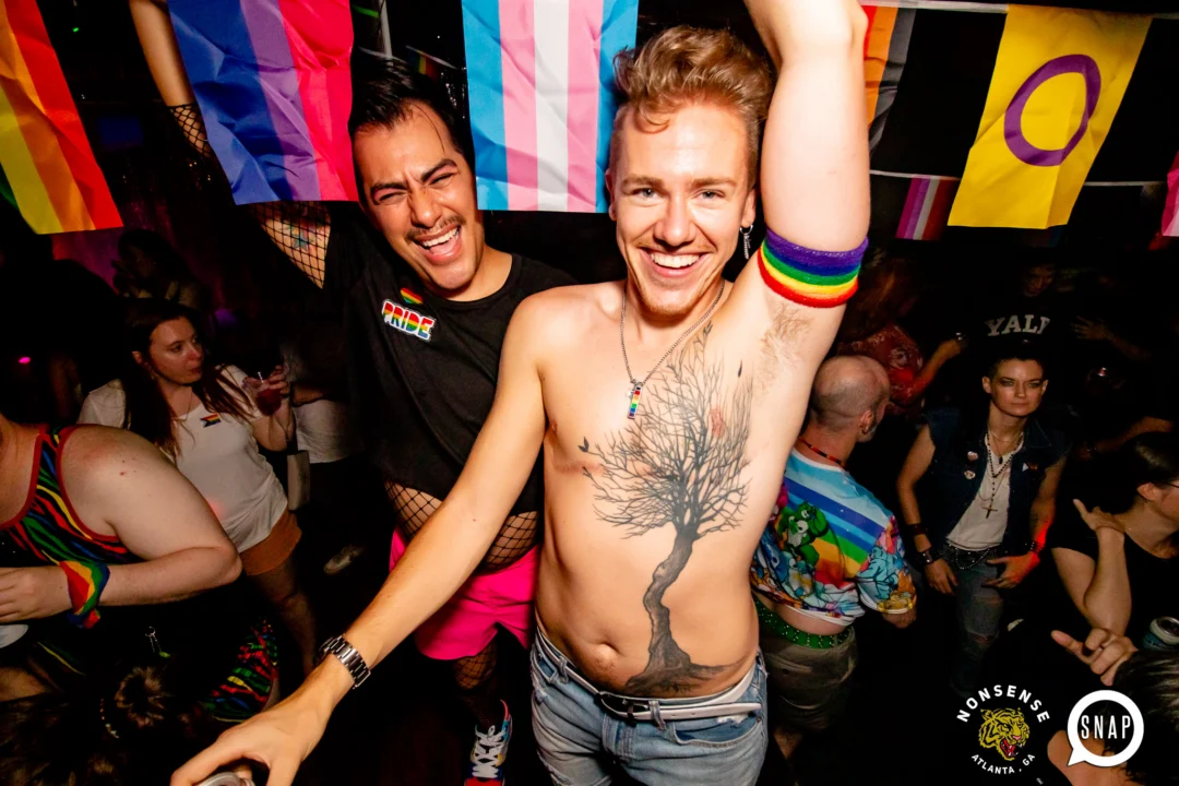 Heyday 80s party - June 2023 Pride Edition - first Saturday of every month @ Basement EAV - Kimber is the DJ - Pic: Oh Snap Kid