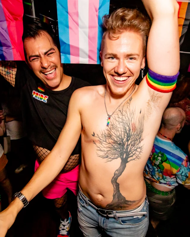 Heyday 80s party - June 2023 Pride Edition - first Saturday of every month @ Basement EAV - Kimber is the DJ - Pic: Oh Snap Kid