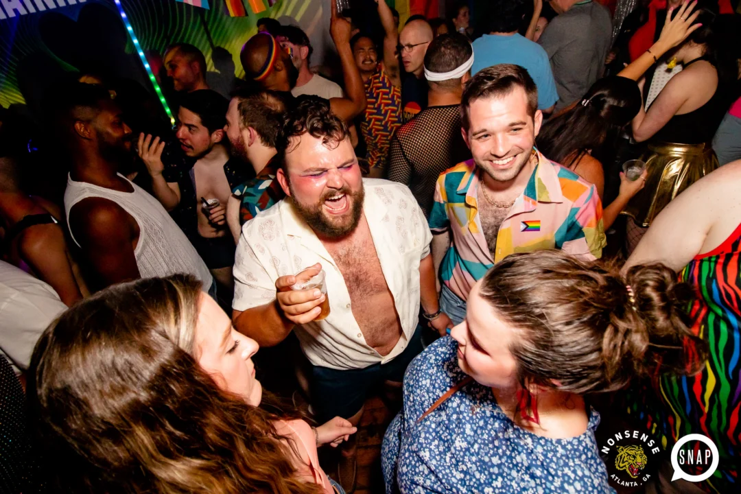 Heyday 80s party - June 2023 Pride Edition - first Saturday of every month @ Basement EAV - Kimber is the DJ - Pic: Oh Snap Kid