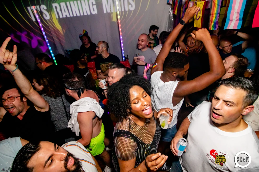 Heyday 80s party - June 2023 Pride Edition - first Saturday of every month @ Basement EAV - Kimber is the DJ - Pic: Oh Snap Kid