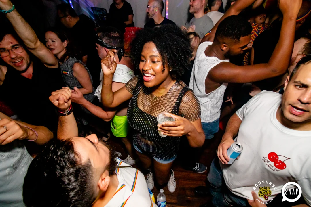 Heyday 80s party - June 2023 Pride Edition - first Saturday of every month @ Basement EAV - Kimber is the DJ - Pic: Oh Snap Kid