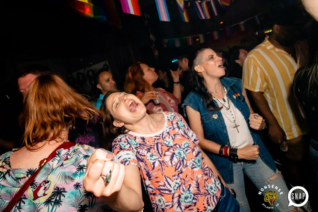 Heyday 80s party - June 2023 Pride Edition - first Saturday of every month @ Basement EAV - Kimber is the DJ - Pic: Oh Snap Kid