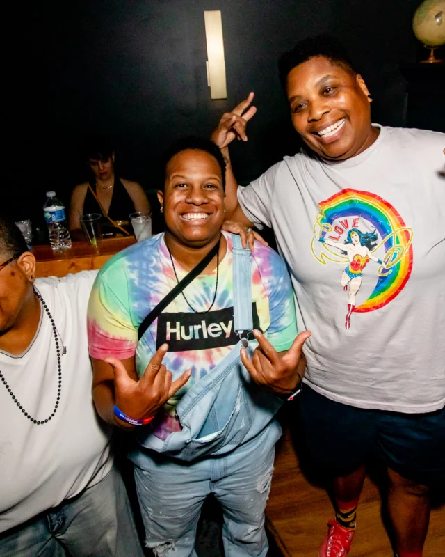 Heyday 80s party - June 2023 Pride Edition - first Saturday of every month @ Basement EAV - Kimber is the DJ - Pic: Oh Snap Kid