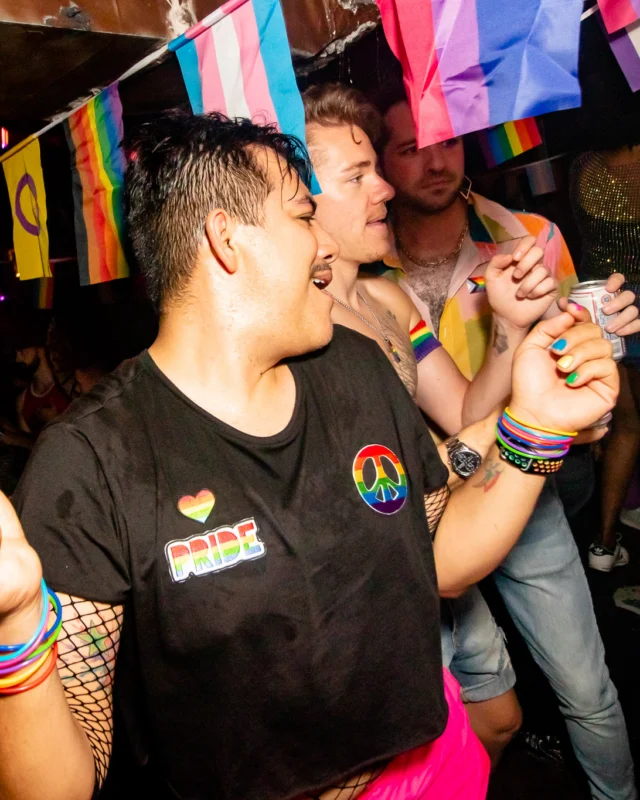 Heyday 80s party - June 2023 Pride Edition - first Saturday of every month @ Basement EAV - Kimber is the DJ - Pic: Oh Snap Kid