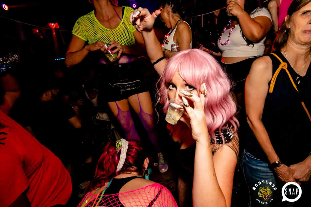 Heyday 80s party - June 2023 Pride Edition - first Saturday of every month @ Basement EAV - Kimber is the DJ - Pic: Oh Snap Kid