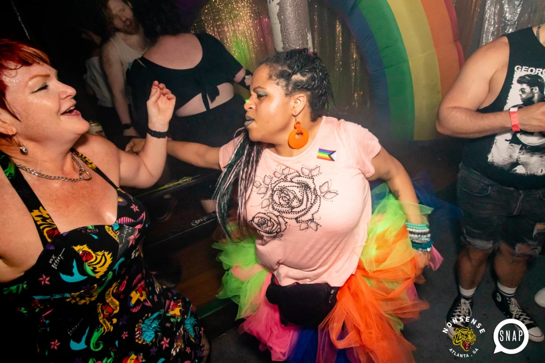 Heyday 80s party - June 2023 Pride Edition - first Saturday of every month @ Basement EAV - Kimber is the DJ - Pic: Oh Snap Kid