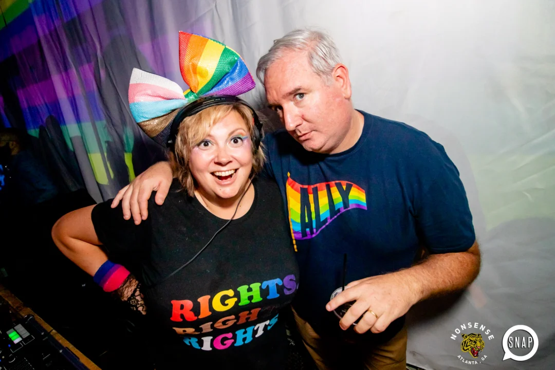 Heyday 80s party - June 2023 Pride Edition - first Saturday of every month @ Basement EAV - Kimber is the DJ - Pic: Oh Snap Kid