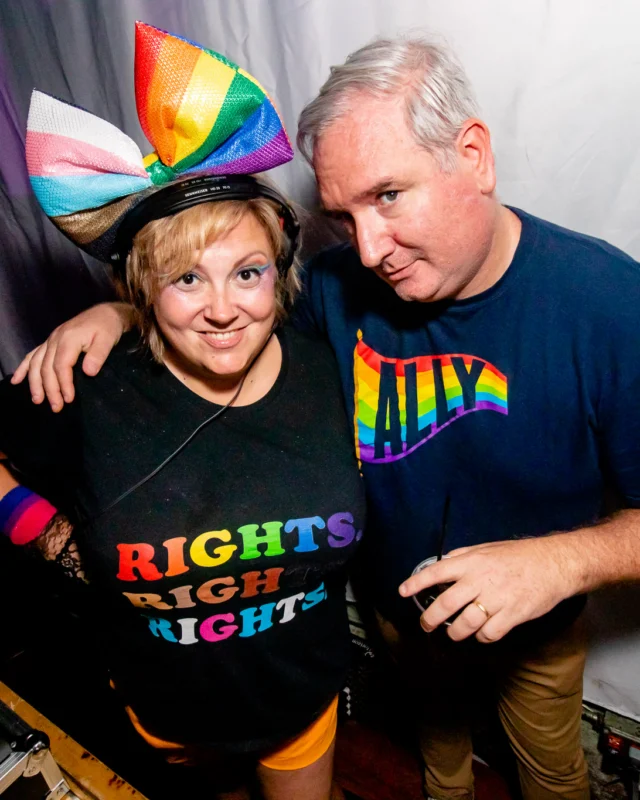 Heyday 80s party - June 2023 Pride Edition - first Saturday of every month @ Basement EAV - Kimber is the DJ - Pic: Oh Snap Kid