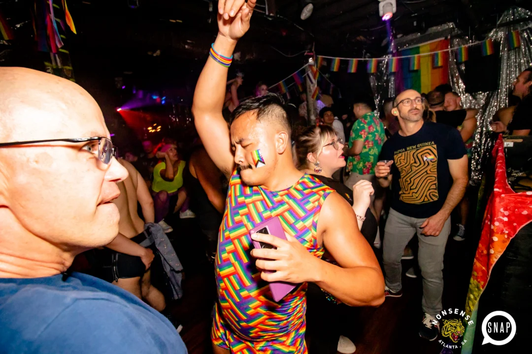 Heyday 80s party - June 2023 Pride Edition - first Saturday of every month @ Basement EAV - Kimber is the DJ - Pic: Oh Snap Kid