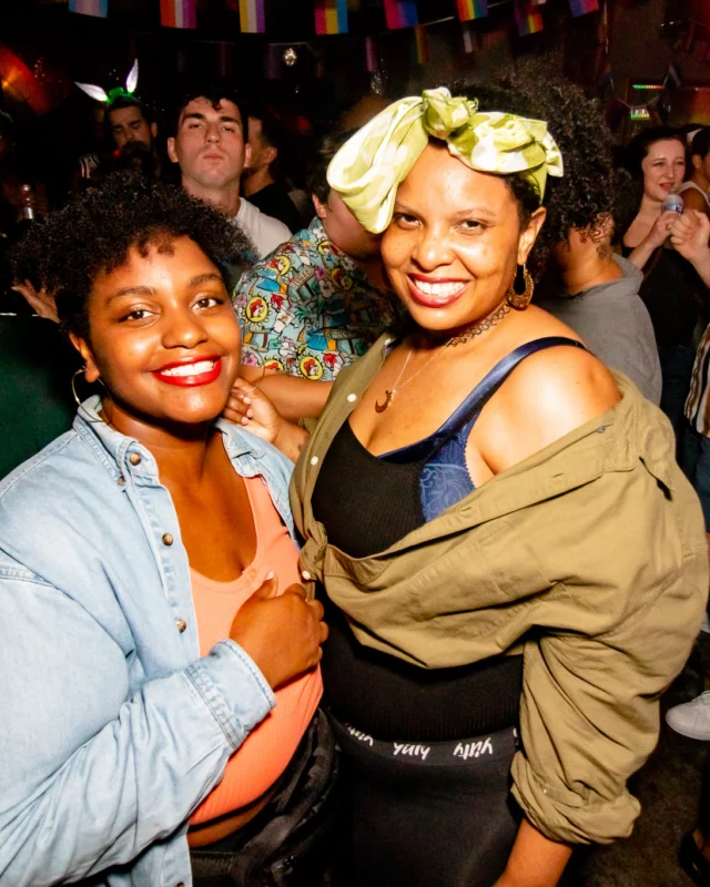 Heyday 80s party - June 2023 Pride Edition - first Saturday of every month @ Basement EAV - Kimber is the DJ - Pic: Oh Snap Kid