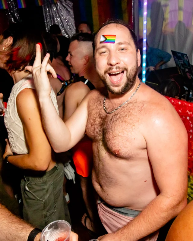 Heyday 80s party - June 2023 Pride Edition - first Saturday of every month @ Basement EAV - Kimber is the DJ - Pic: Oh Snap Kid