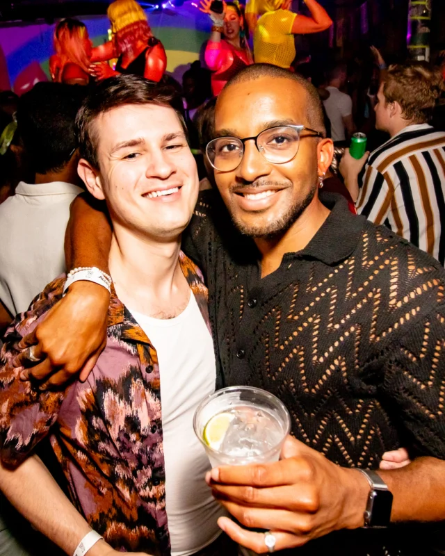 Heyday 80s party - June 2023 Pride Edition - first Saturday of every month @ Basement EAV - Kimber is the DJ - Pic: Oh Snap Kid