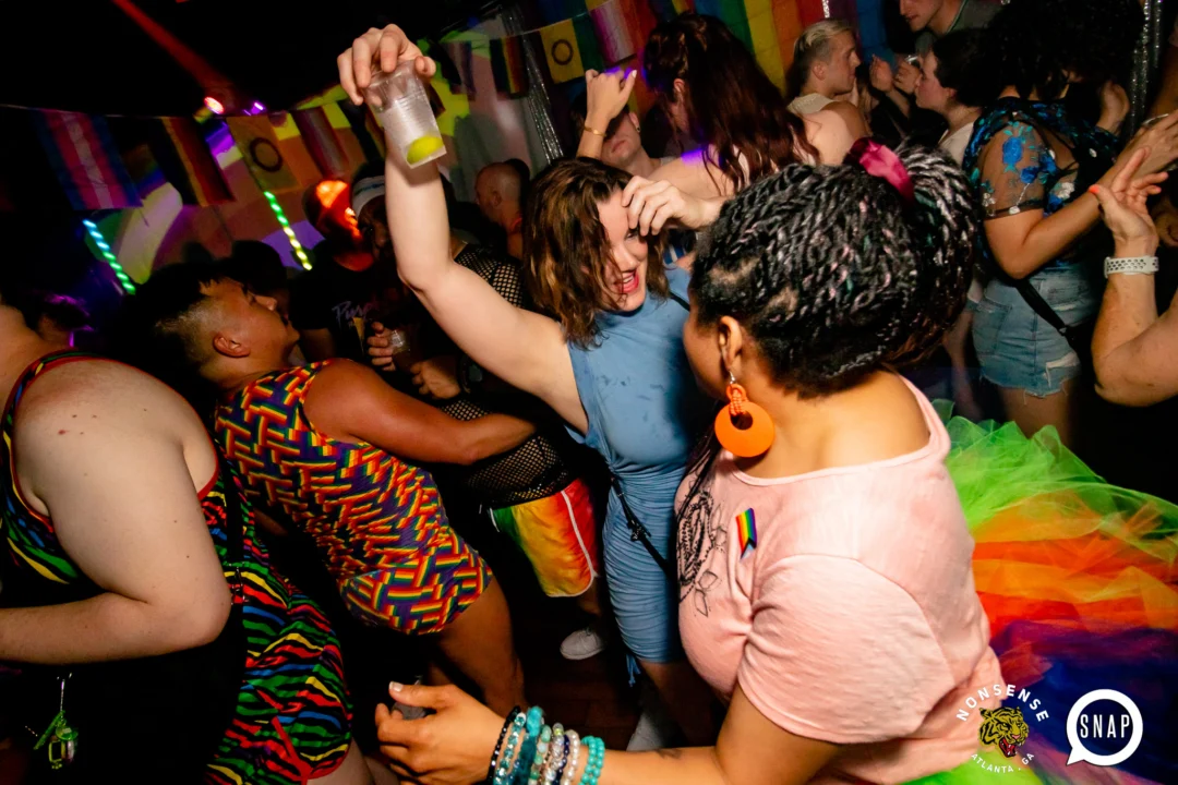 Heyday 80s party - June 2023 Pride Edition - first Saturday of every month @ Basement EAV - Kimber is the DJ - Pic: Oh Snap Kid