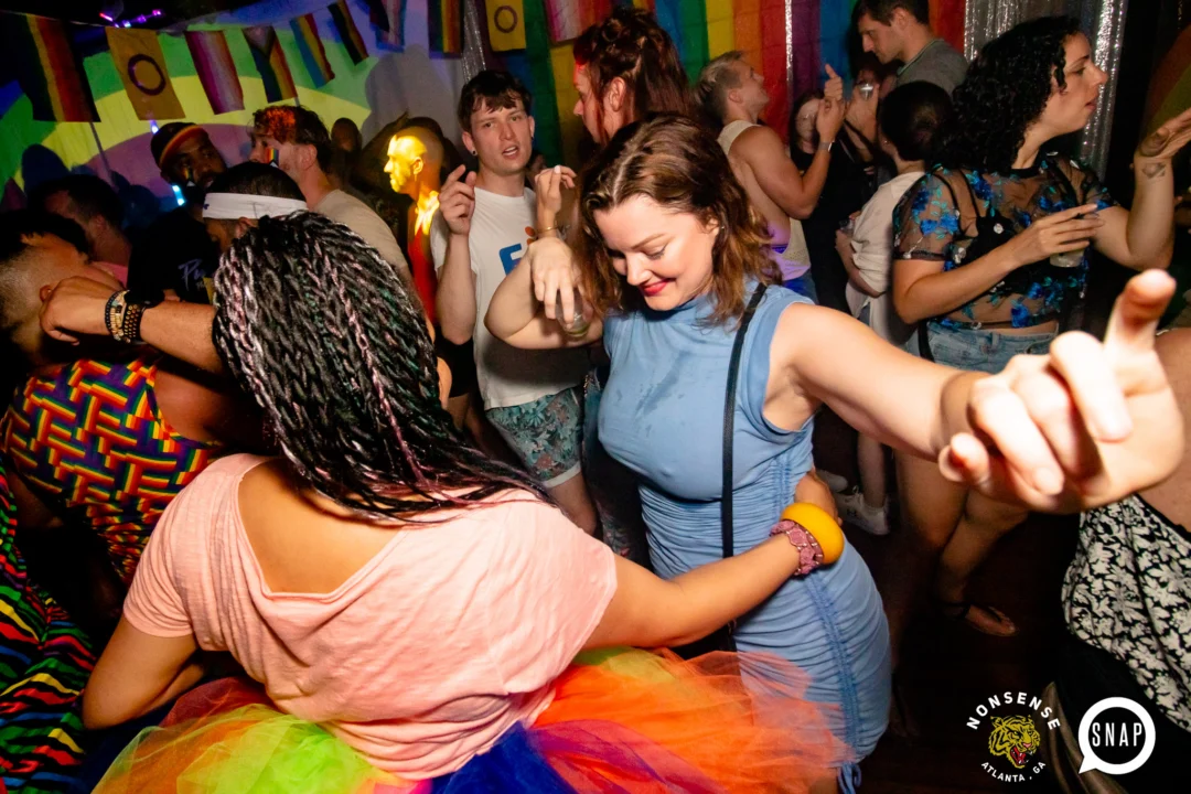 Heyday 80s party - June 2023 Pride Edition - first Saturday of every month @ Basement EAV - Kimber is the DJ - Pic: Oh Snap Kid