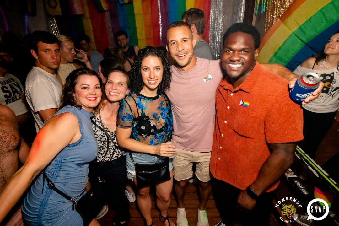 Heyday 80s party - June 2023 Pride Edition - first Saturday of every month @ Basement EAV - Kimber is the DJ - Pic: Oh Snap Kid
