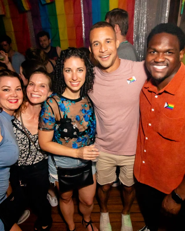 Heyday 80s party - June 2023 Pride Edition - first Saturday of every month @ Basement EAV - Kimber is the DJ - Pic: Oh Snap Kid