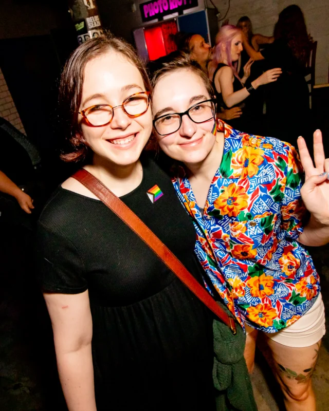 Heyday 80s party - June 2023 Pride Edition - first Saturday of every month @ Basement EAV - Kimber is the DJ - Pic: Oh Snap Kid
