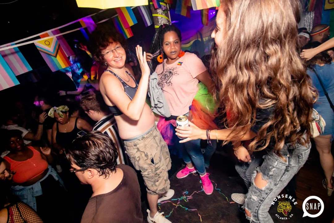Heyday 80s party - June 2023 Pride Edition - first Saturday of every month @ Basement EAV - Kimber is the DJ - Pic: Oh Snap Kid