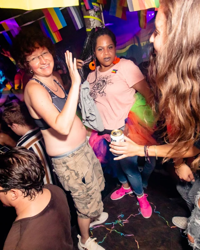 Heyday 80s party - June 2023 Pride Edition - first Saturday of every month @ Basement EAV - Kimber is the DJ - Pic: Oh Snap Kid