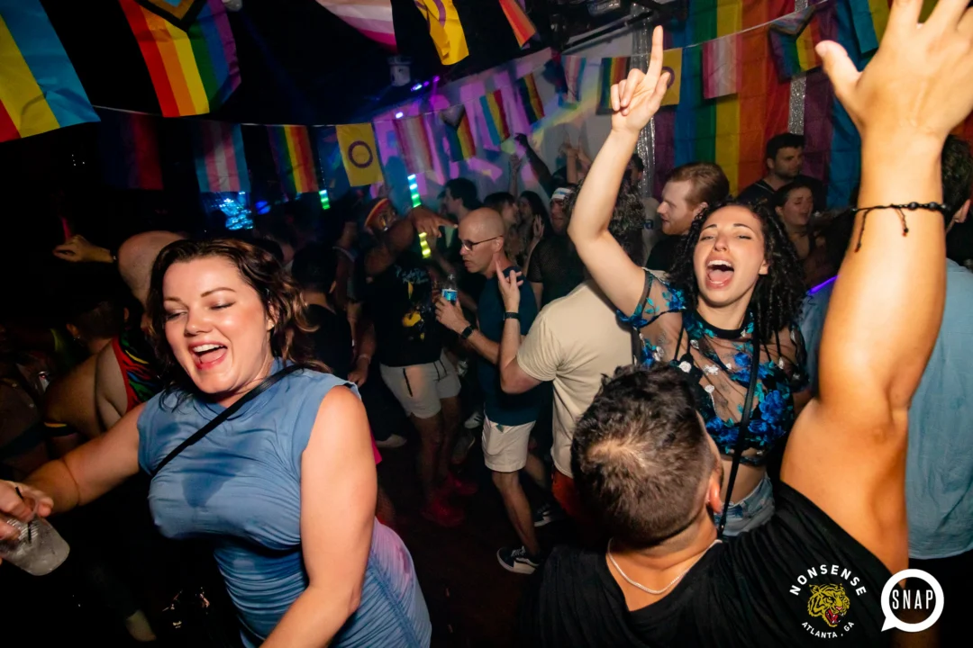 Heyday 80s party - June 2023 Pride Edition - first Saturday of every month @ Basement EAV - Kimber is the DJ - Pic: Oh Snap Kid