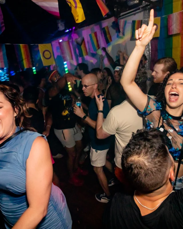 Heyday 80s party - June 2023 Pride Edition - first Saturday of every month @ Basement EAV - Kimber is the DJ - Pic: Oh Snap Kid