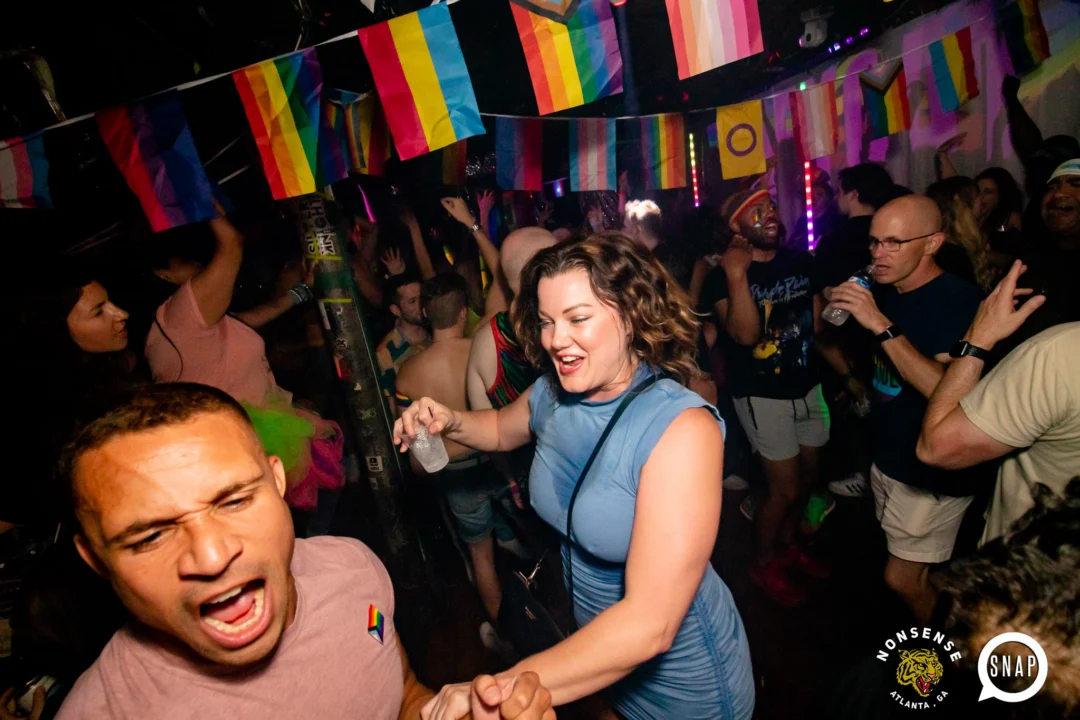 Heyday 80s party - June 2023 Pride Edition - first Saturday of every month @ Basement EAV - Kimber is the DJ - Pic: Oh Snap Kid