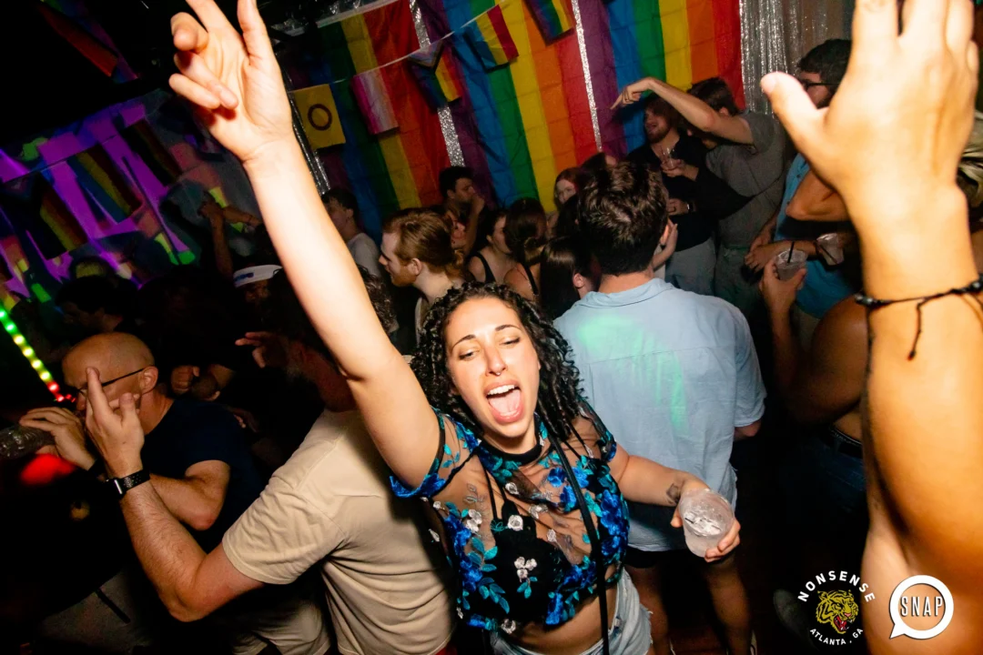 Heyday 80s party - June 2023 Pride Edition - first Saturday of every month @ Basement EAV - Kimber is the DJ - Pic: Oh Snap Kid