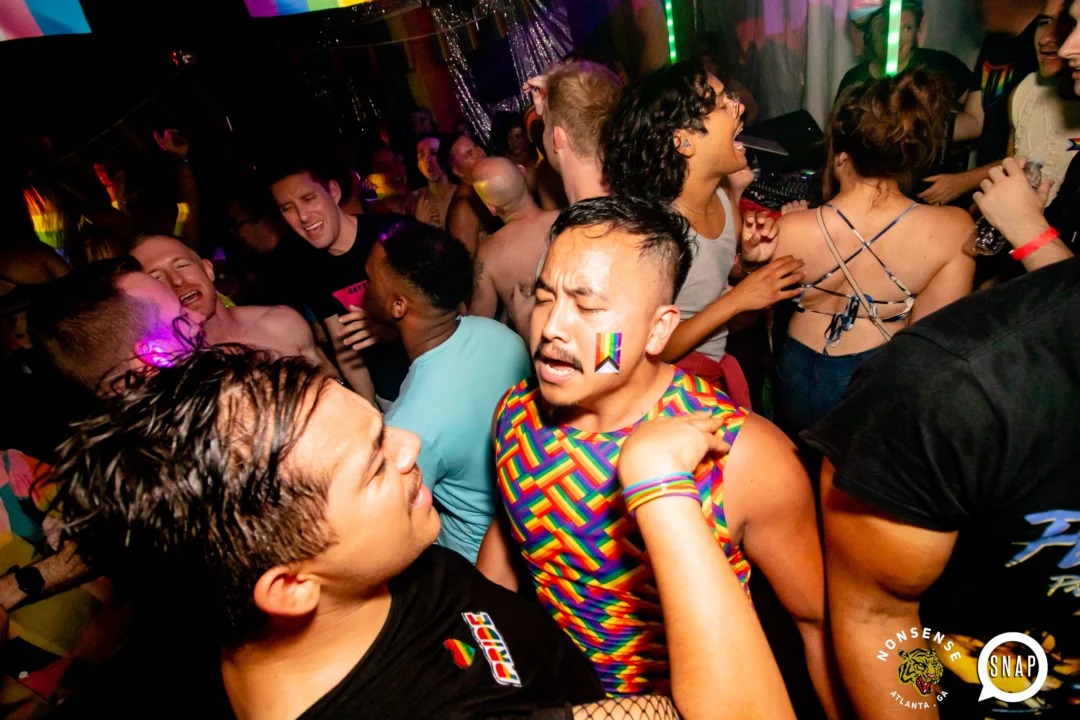 Heyday 80s party - June 2023 Pride Edition - first Saturday of every month @ Basement EAV - Kimber is the DJ - Pic: Oh Snap Kid