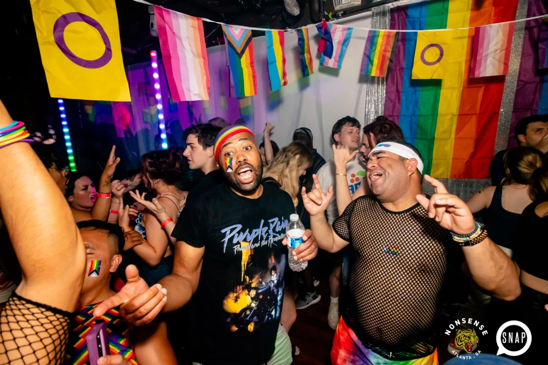 Heyday 80s party - June 2023 Pride Edition - first Saturday of every month @ Basement EAV - Kimber is the DJ - Pic: Oh Snap Kid
