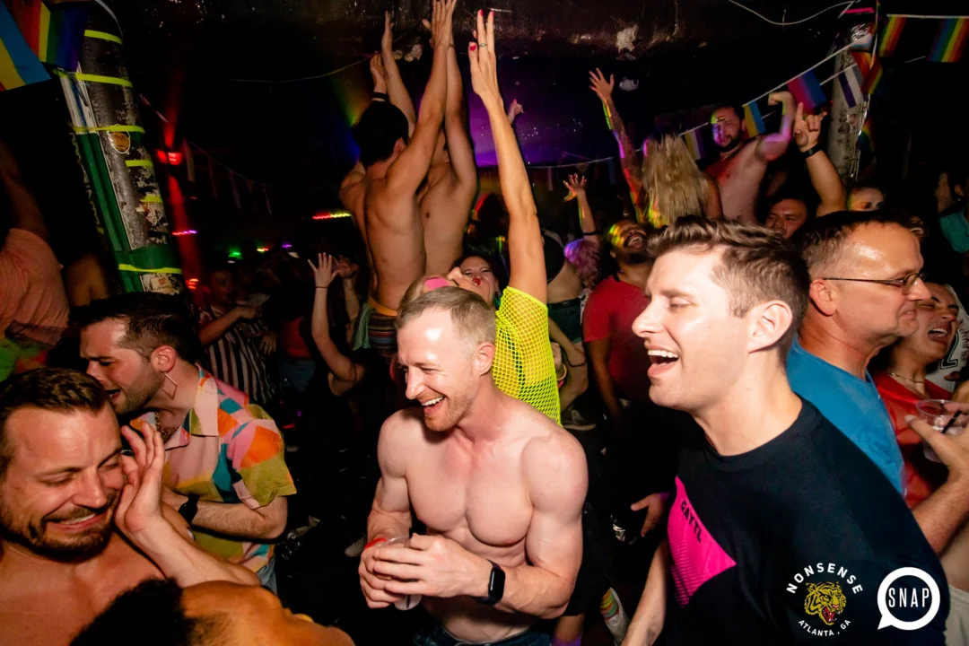 Heyday 80s party - June 2023 Pride Edition - first Saturday of every month @ Basement EAV - Kimber is the DJ - Pic: Oh Snap Kid