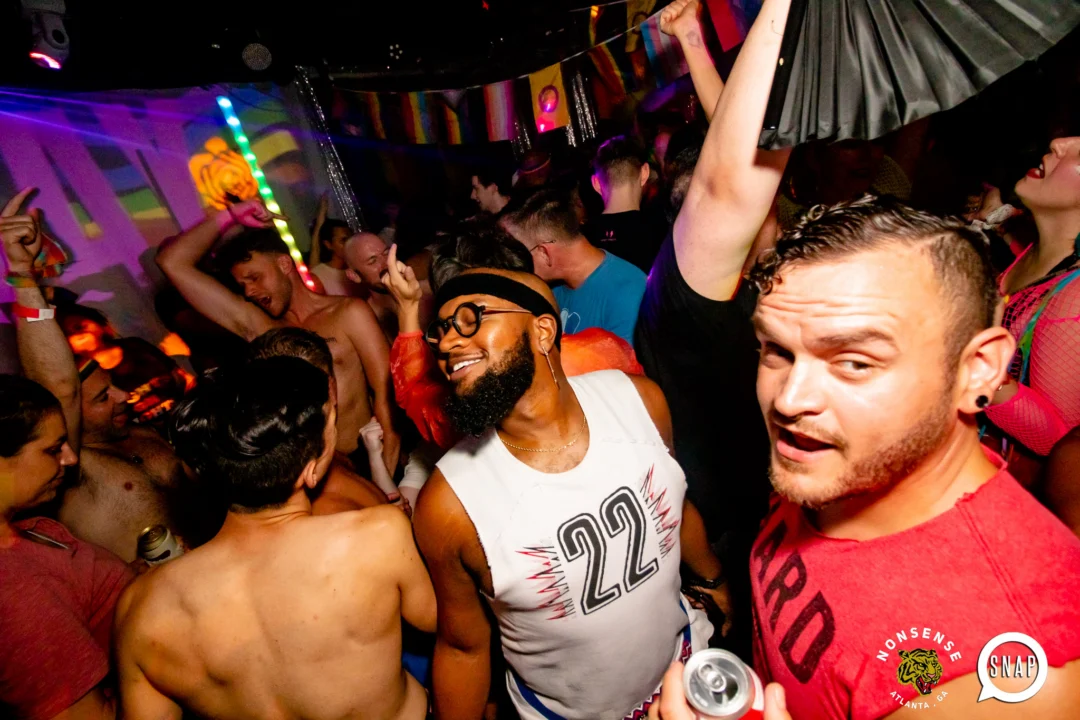 Heyday 80s party - June 2023 Pride Edition - first Saturday of every month @ Basement EAV - Kimber is the DJ - Pic: Oh Snap Kid