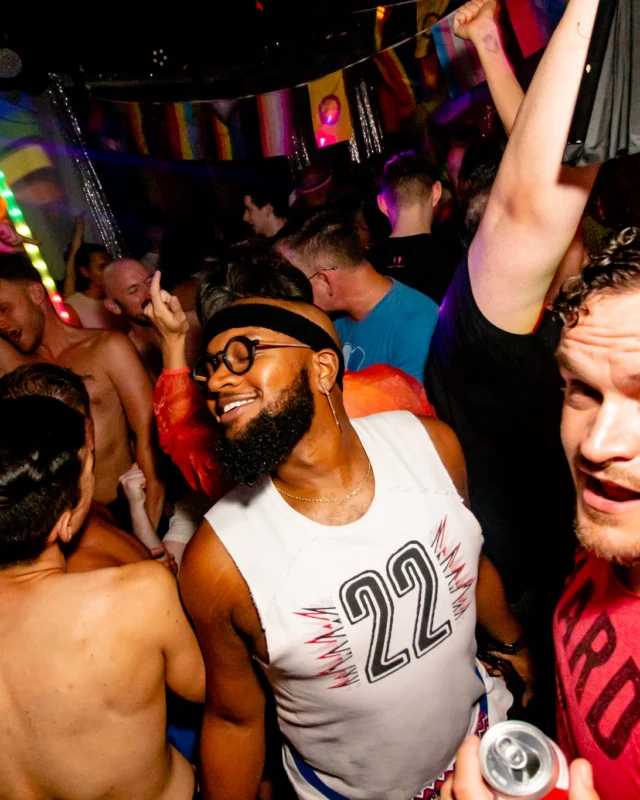 Heyday 80s party - June 2023 Pride Edition - first Saturday of every month @ Basement EAV - Kimber is the DJ - Pic: Oh Snap Kid