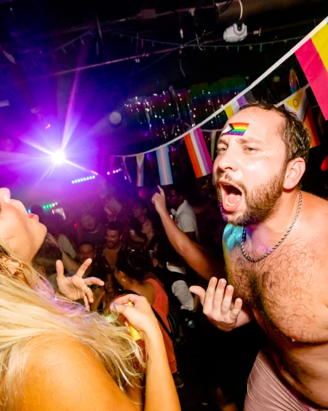 Heyday 80s party - June 2023 Pride Edition - first Saturday of every month @ Basement EAV - Kimber is the DJ - Pic: Oh Snap Kid