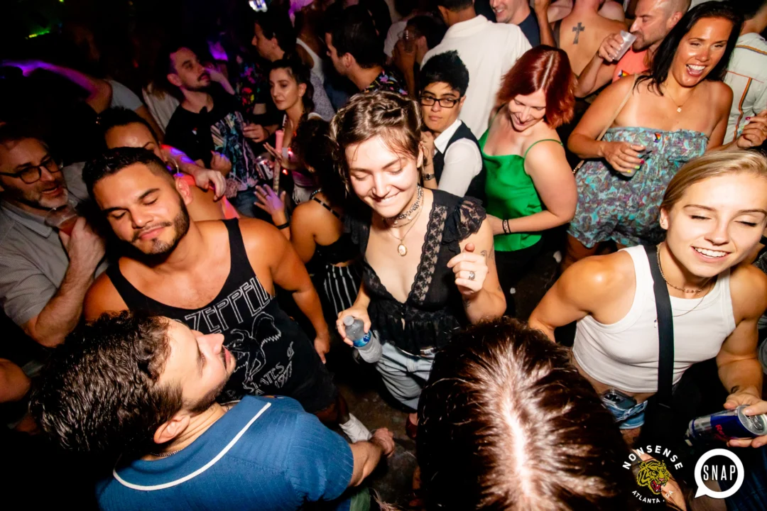 Heyday 80s party - June 2023 Pride Edition - first Saturday of every month @ Basement EAV - Kimber is the DJ - Pic: Oh Snap Kid