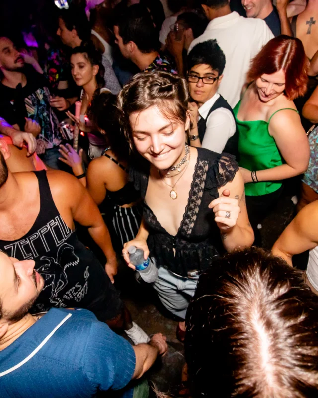Heyday 80s party - June 2023 Pride Edition - first Saturday of every month @ Basement EAV - Kimber is the DJ - Pic: Oh Snap Kid