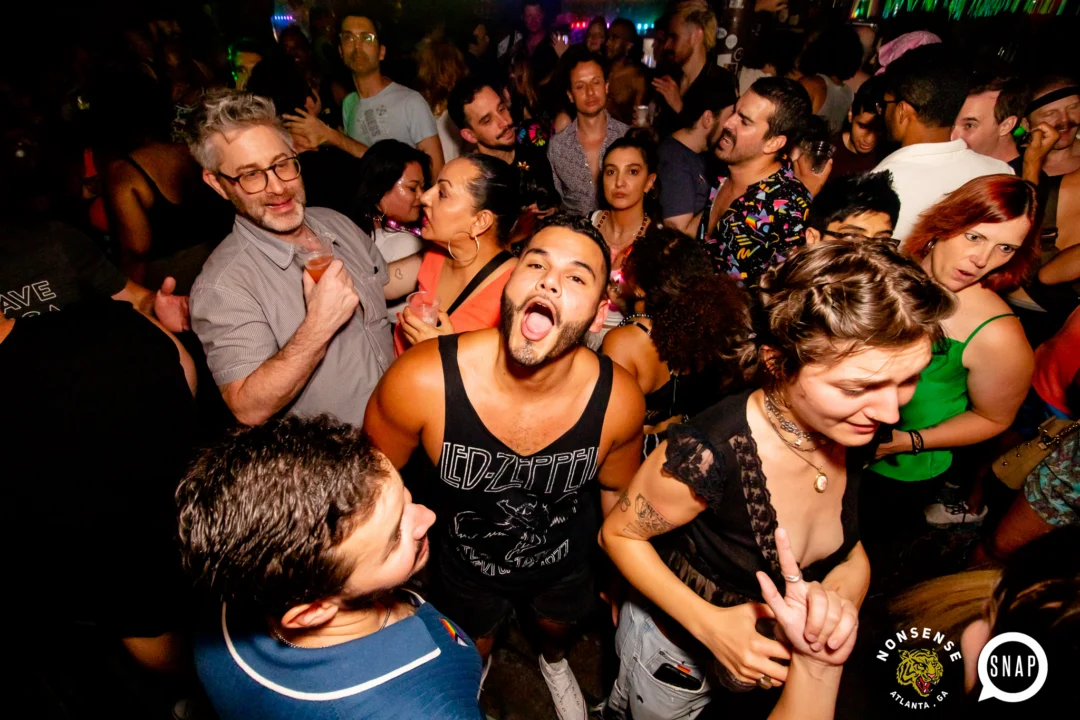 Heyday 80s party - June 2023 Pride Edition - first Saturday of every month @ Basement EAV - Kimber is the DJ - Pic: Oh Snap Kid