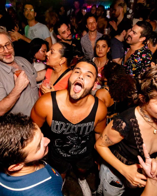 Heyday 80s party - June 2023 Pride Edition - first Saturday of every month @ Basement EAV - Kimber is the DJ - Pic: Oh Snap Kid