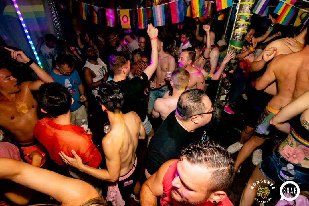 Heyday 80s party - June 2023 Pride Edition - first Saturday of every month @ Basement EAV - Kimber is the DJ - Pic: Oh Snap Kid