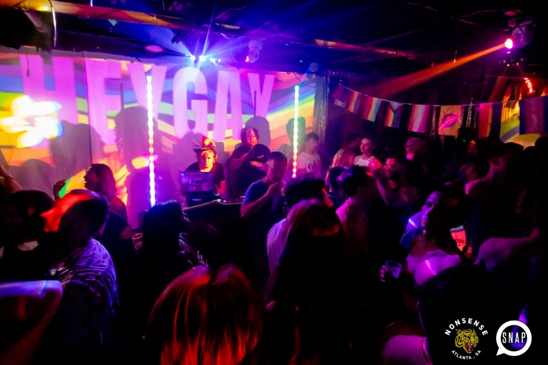 Heyday 80s party - June 2023 Pride Edition - first Saturday of every month @ Basement EAV - Kimber is the DJ - Pic: Oh Snap Kid