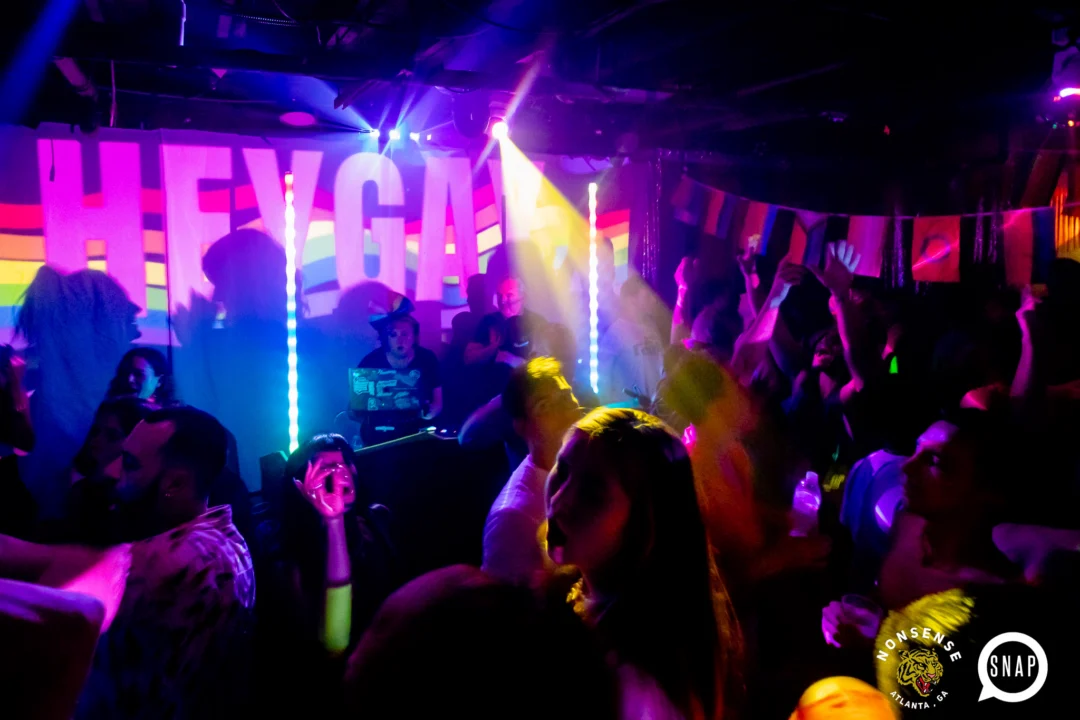 Heyday 80s party - June 2023 Pride Edition - first Saturday of every month @ Basement EAV - Kimber is the DJ - Pic: Oh Snap Kid