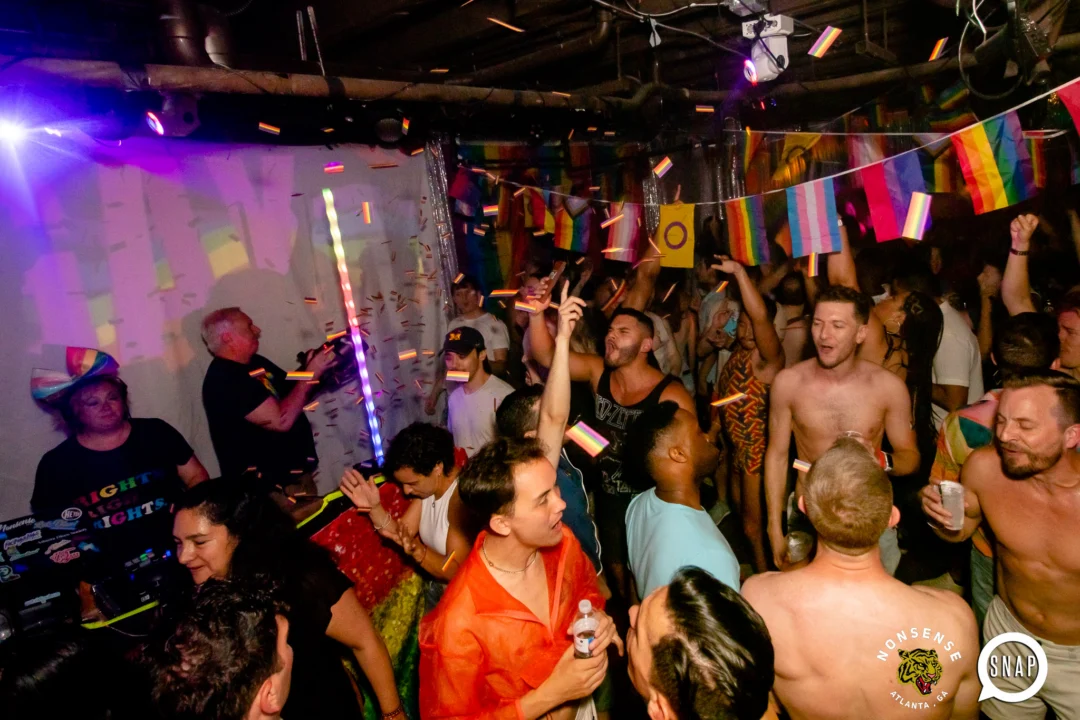 Heyday 80s party - June 2023 Pride Edition - first Saturday of every month @ Basement EAV - Kimber is the DJ - Pic: Oh Snap Kid