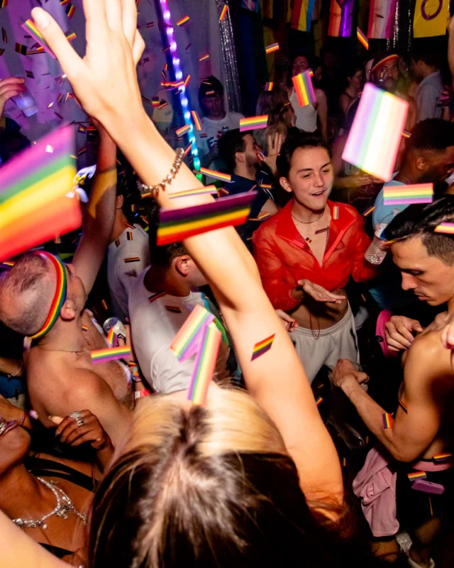 Heyday 80s party - June 2023 Pride Edition - first Saturday of every month @ Basement EAV - Kimber is the DJ - Pic: Oh Snap Kid