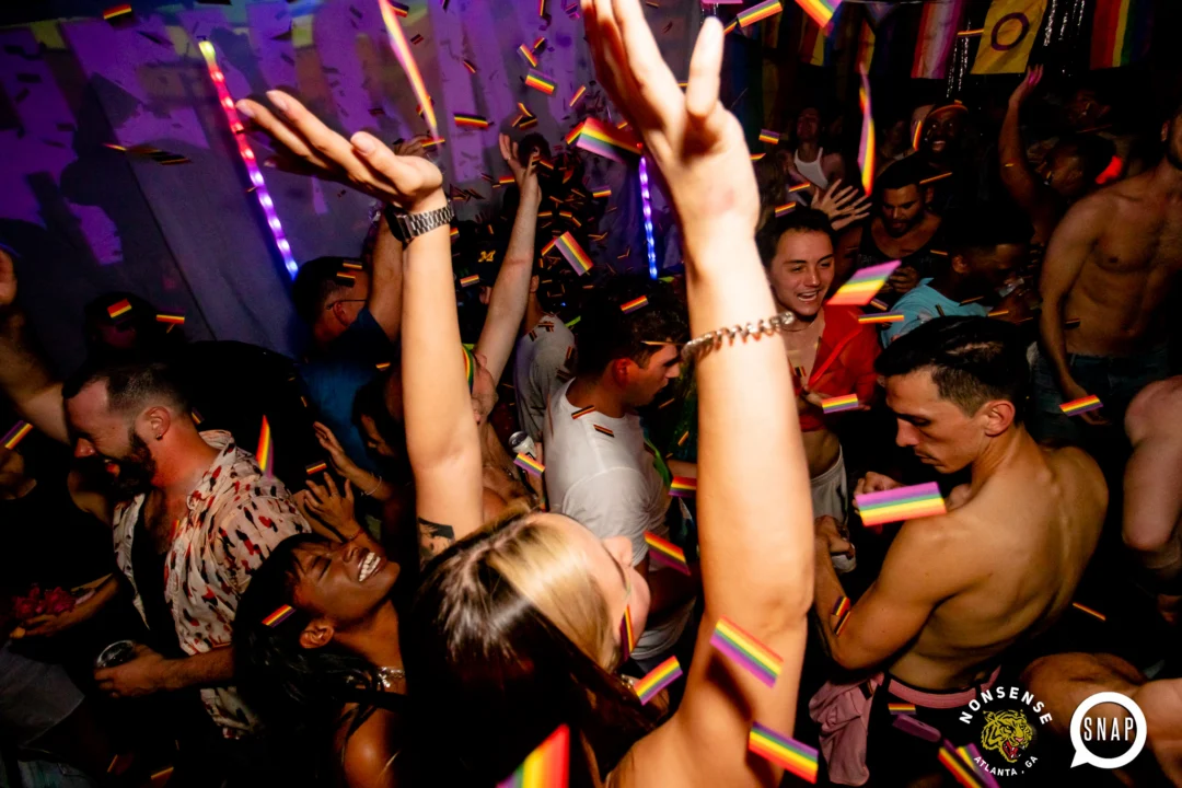 Heyday 80s party - June 2023 Pride Edition - first Saturday of every month @ Basement EAV - Kimber is the DJ - Pic: Oh Snap Kid