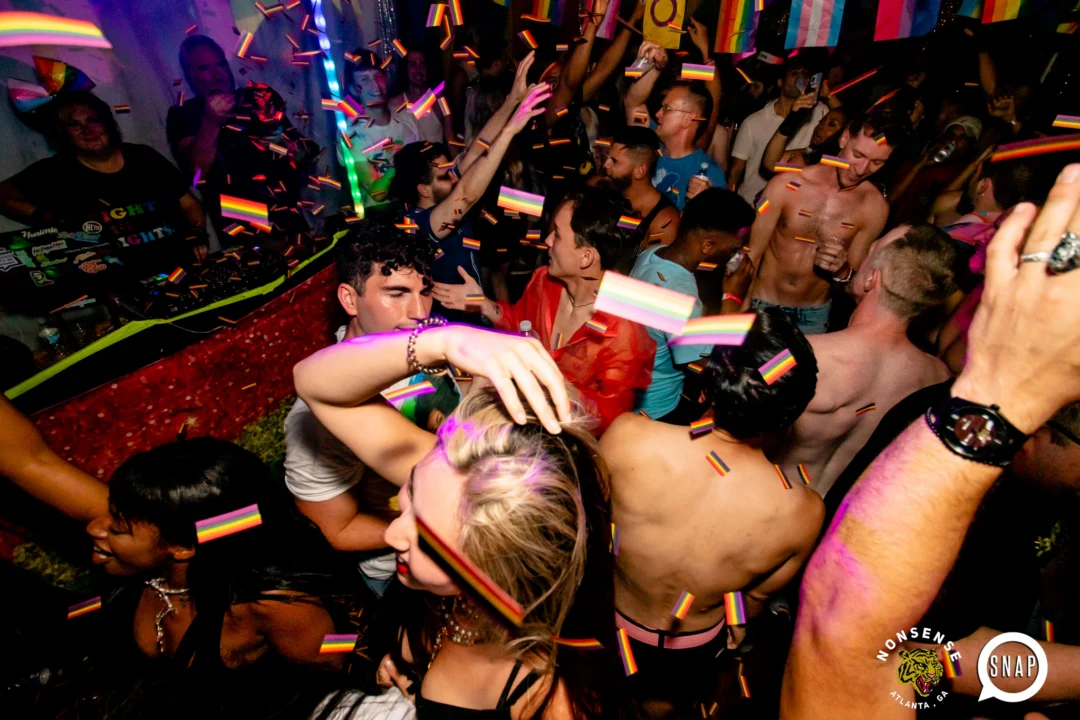 Heyday 80s party - June 2023 Pride Edition - first Saturday of every month @ Basement EAV - Kimber is the DJ - Pic: Oh Snap Kid
