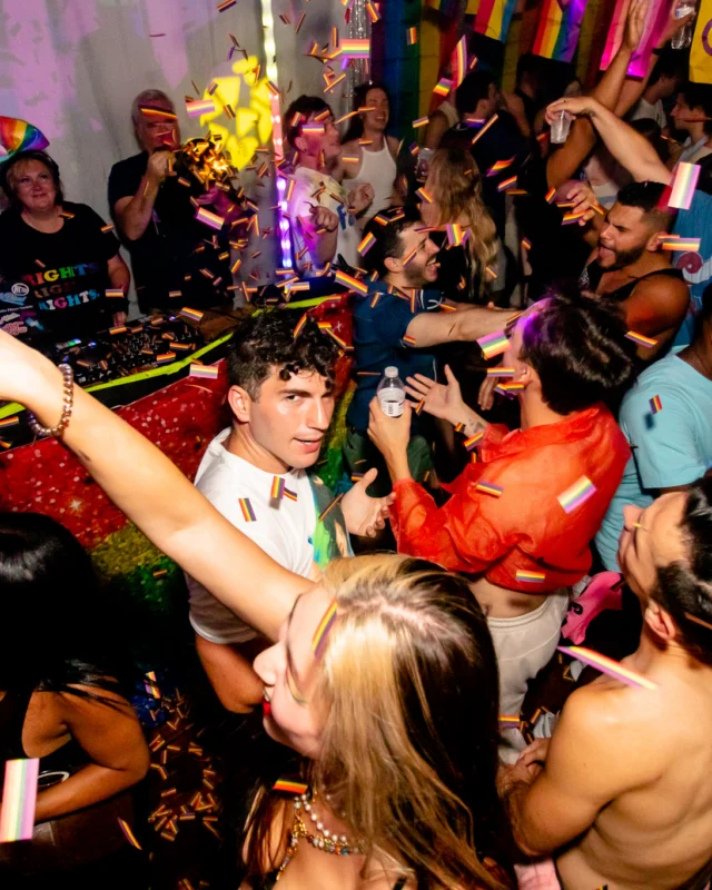Heyday 80s party - June 2023 Pride Edition - first Saturday of every month @ Basement EAV - Kimber is the DJ - Pic: Oh Snap Kid